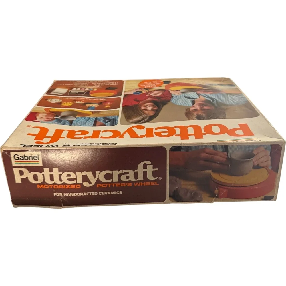 Gabriel‎ Potterycraft Motorized Potter's Wheel Vintage 38806 Tested Working 1977